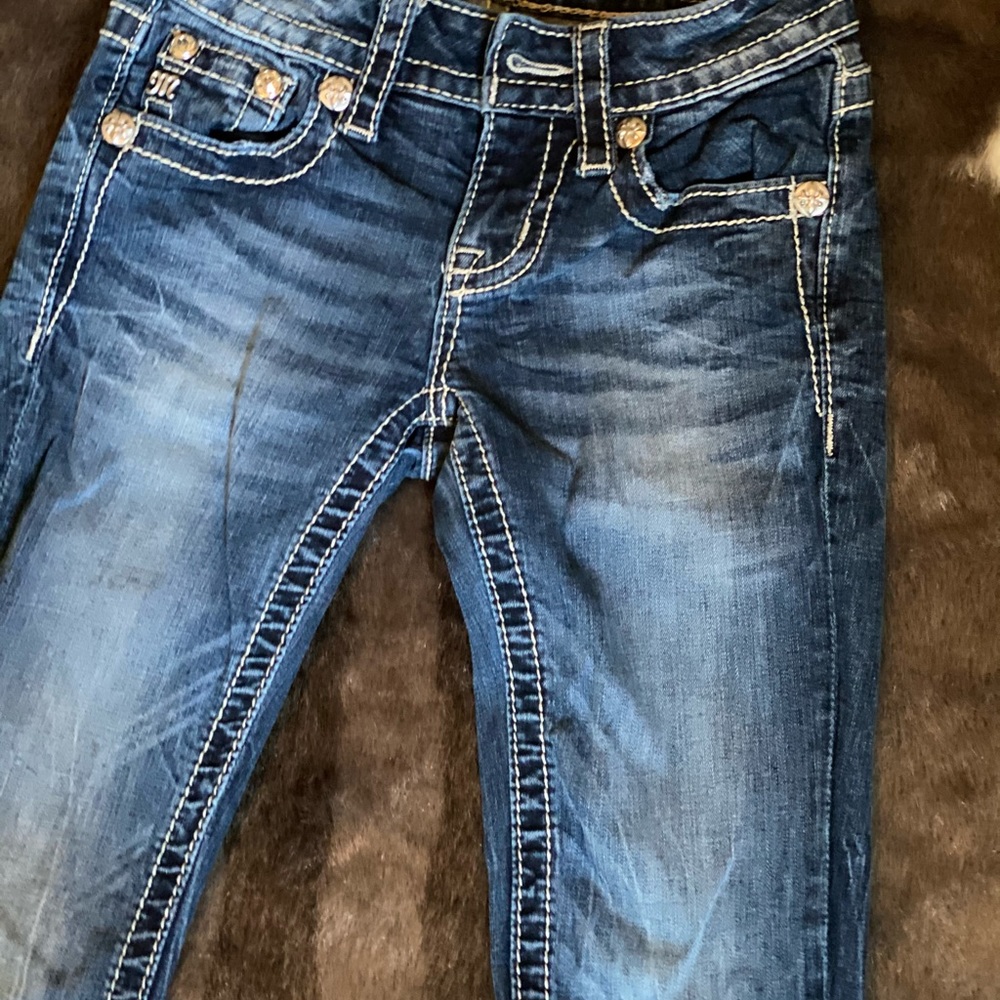 Miss me jeans size 22  (girls 10/12)